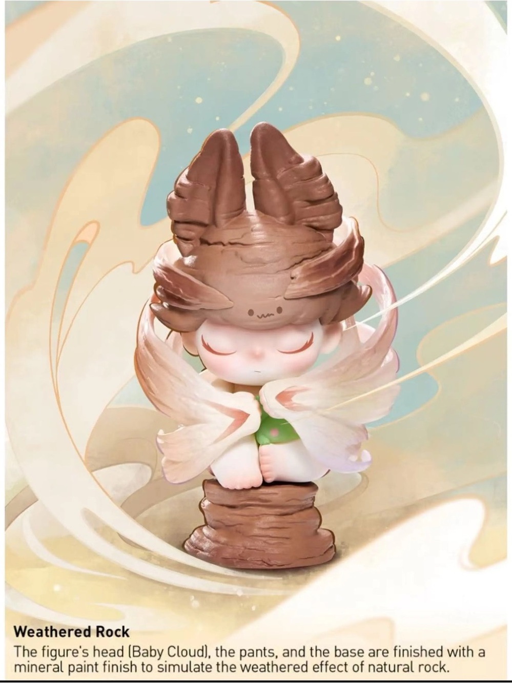 Pop Mart Dimoo World Pink Figurine Collectible “Weathered Rock” confirmed